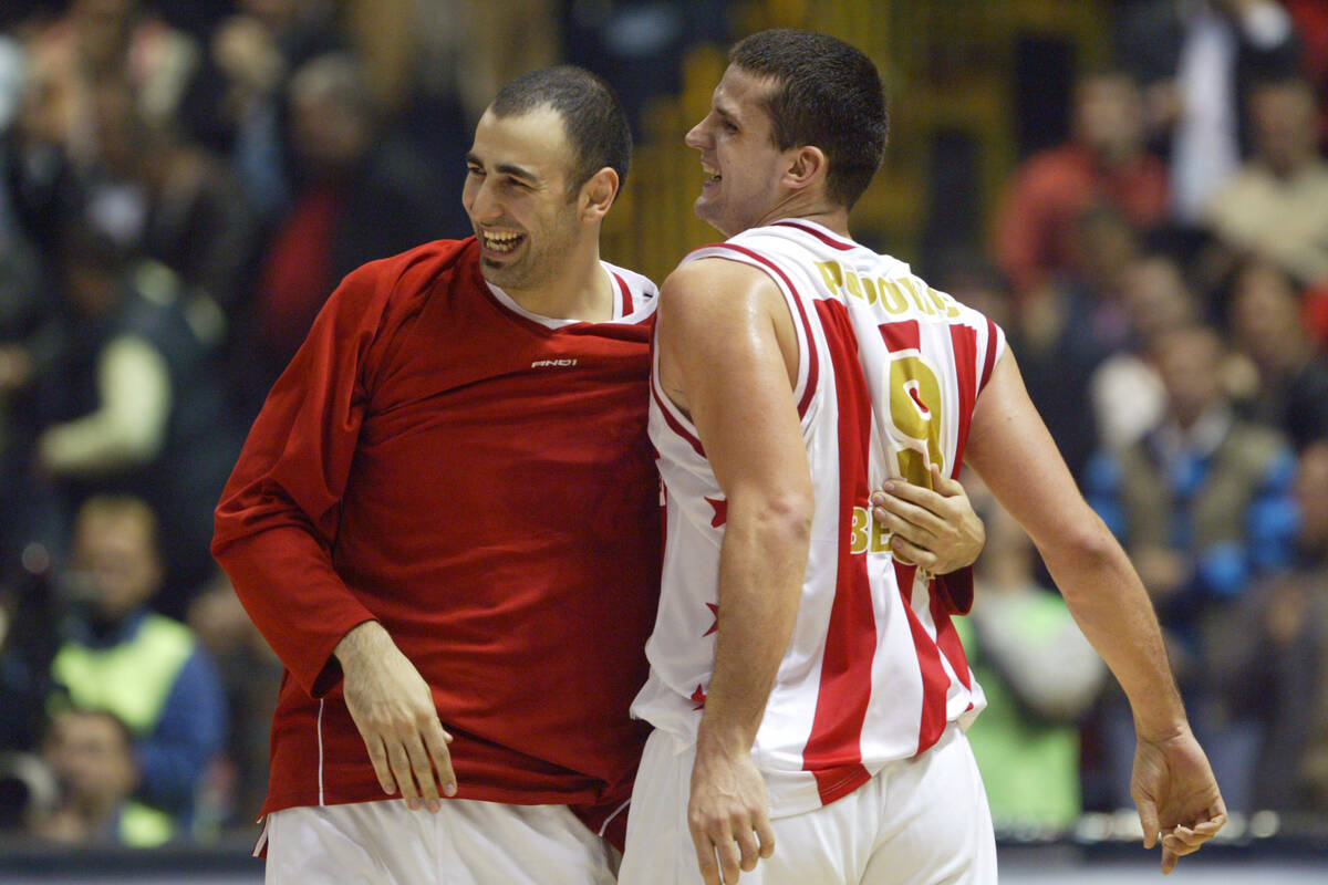 Pero Antić u dresu Crvene zvezde u prvom mandatu