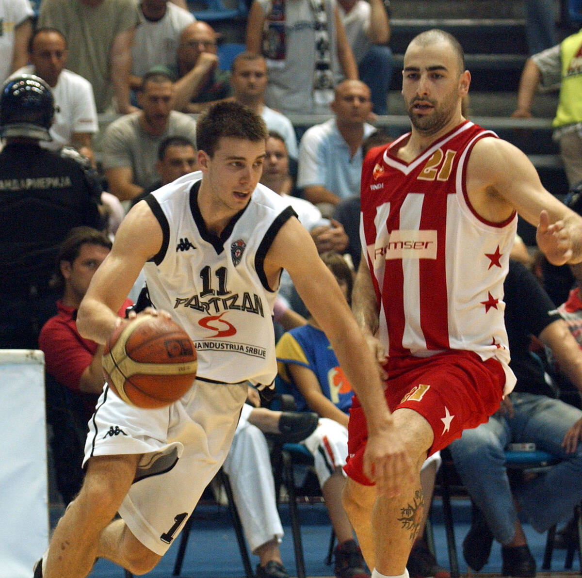 Pero Antić u dresu Crvene zvezde u prvom mandatu