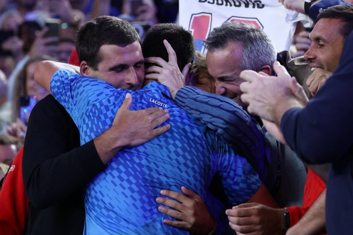 Novak Đoković sa bratom Markom u finalu Australijan opena 2023