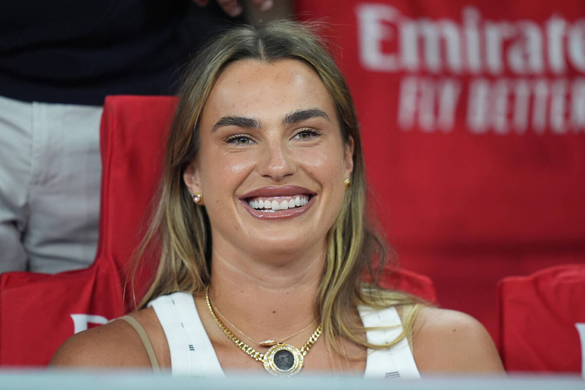 Arina Sabalenka gleda Milan