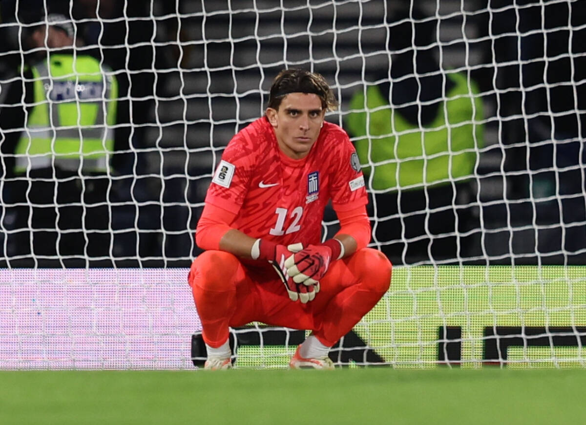 Konstantinos Colakis na golu Grčke