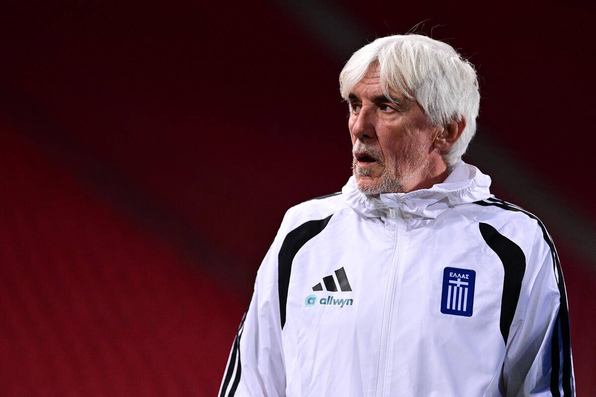 Ivan Jovanović na treningu Grčke pred meč sa Srbijom