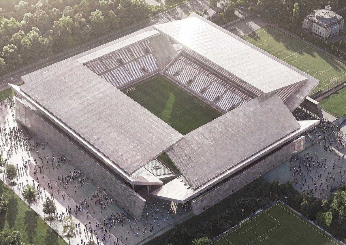 Idejno rešenje Stadiona Maksimir