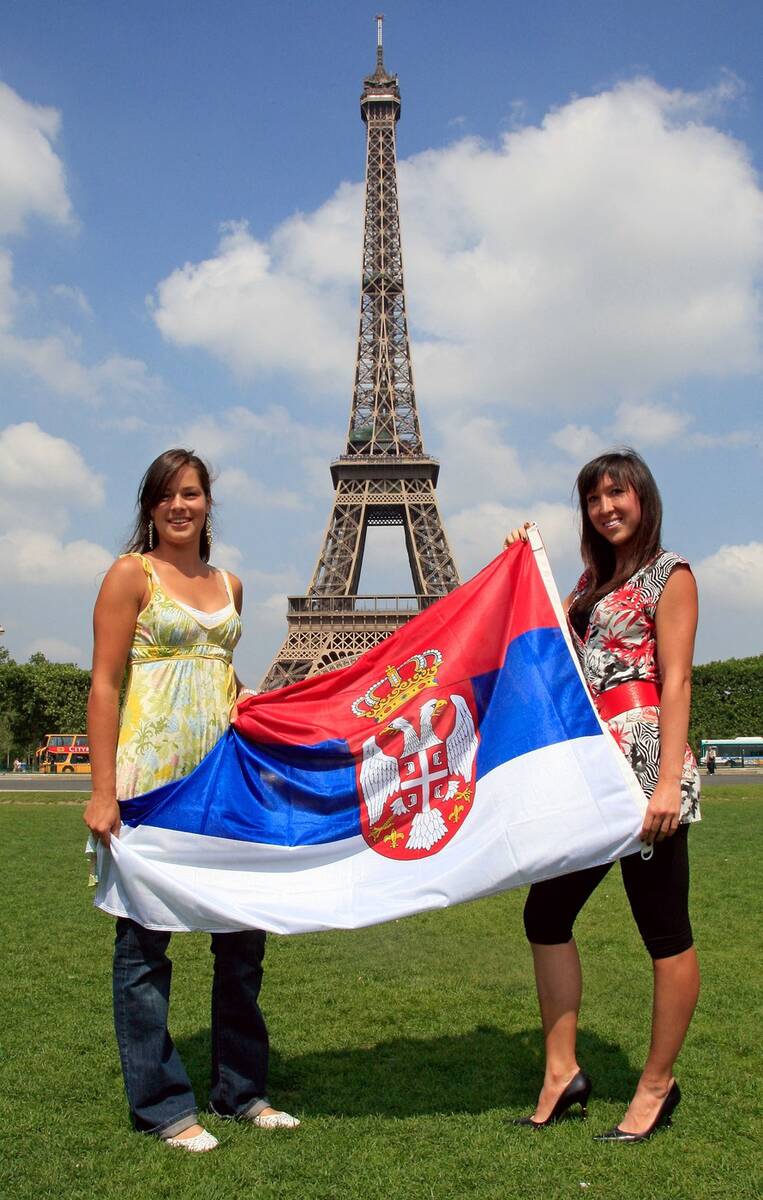 Ana Ivanović i Jelena Janković pred polufinale Rolan Garosa 2007