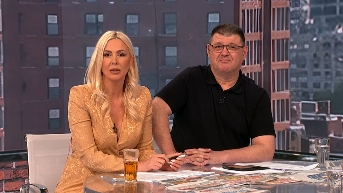 Kristina Iglendža i Predrag Sarapa Novo jutro