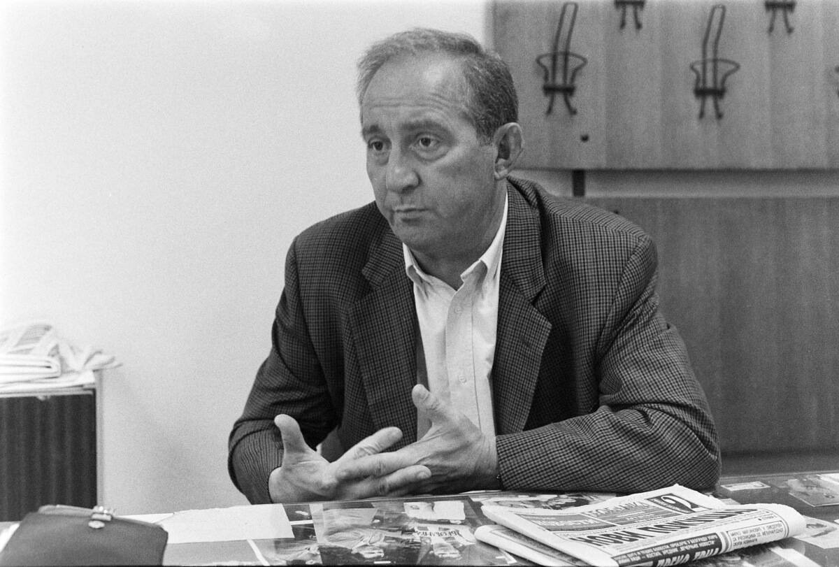 Nekadašnji fudbaler Velibor Vasović kao fudbalski trener.