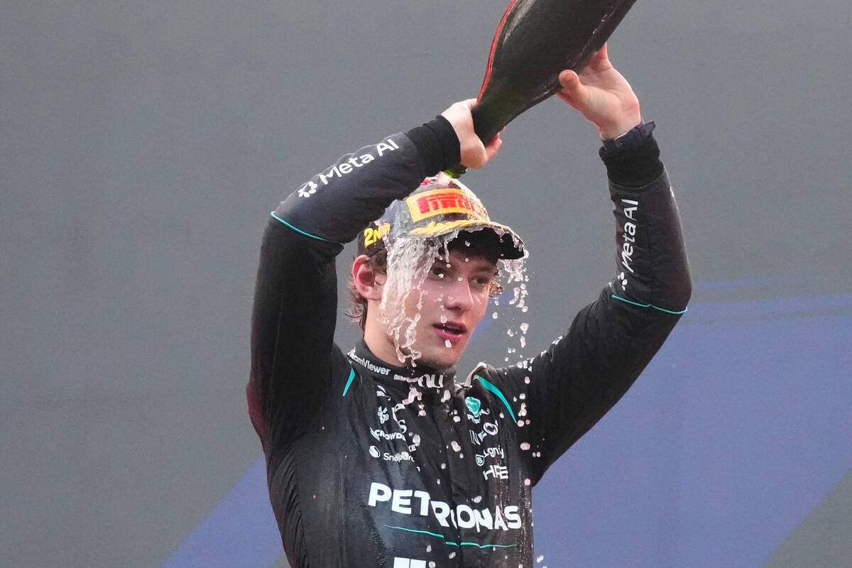 Kimi Antoneli na trci Formule 1 u Bahreinu
