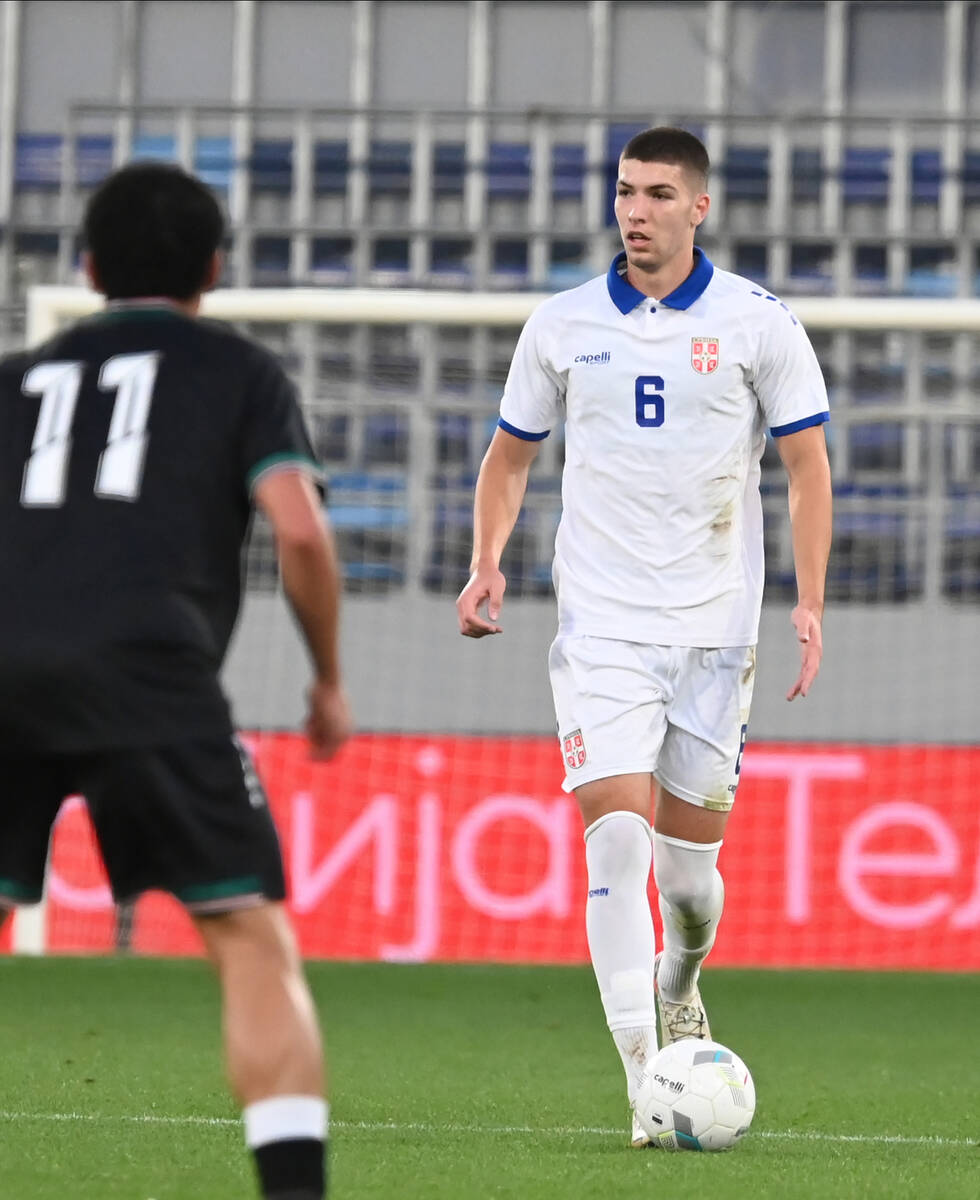 Stefan Gudelj u reprezentaciji Srbije
