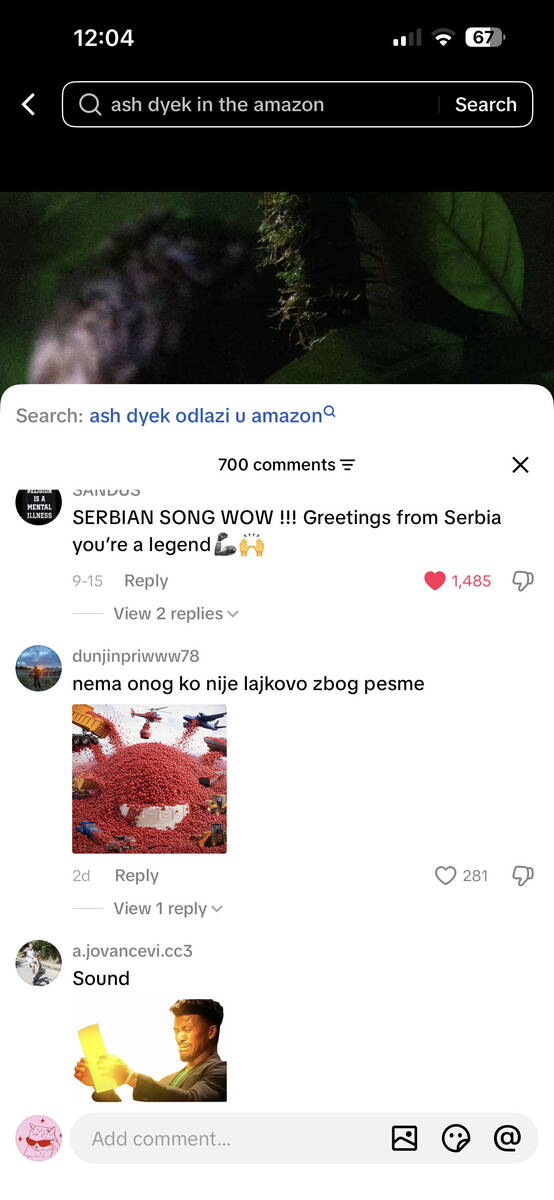 Aš Dajks komentari
