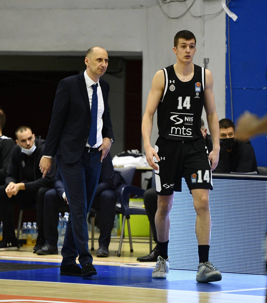 Đorđe Jovanović i Aca Matović u Partizanu