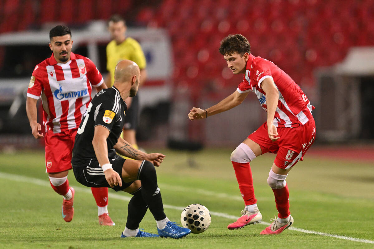Kristijan Balov, fudbaler Crvene zvezde.