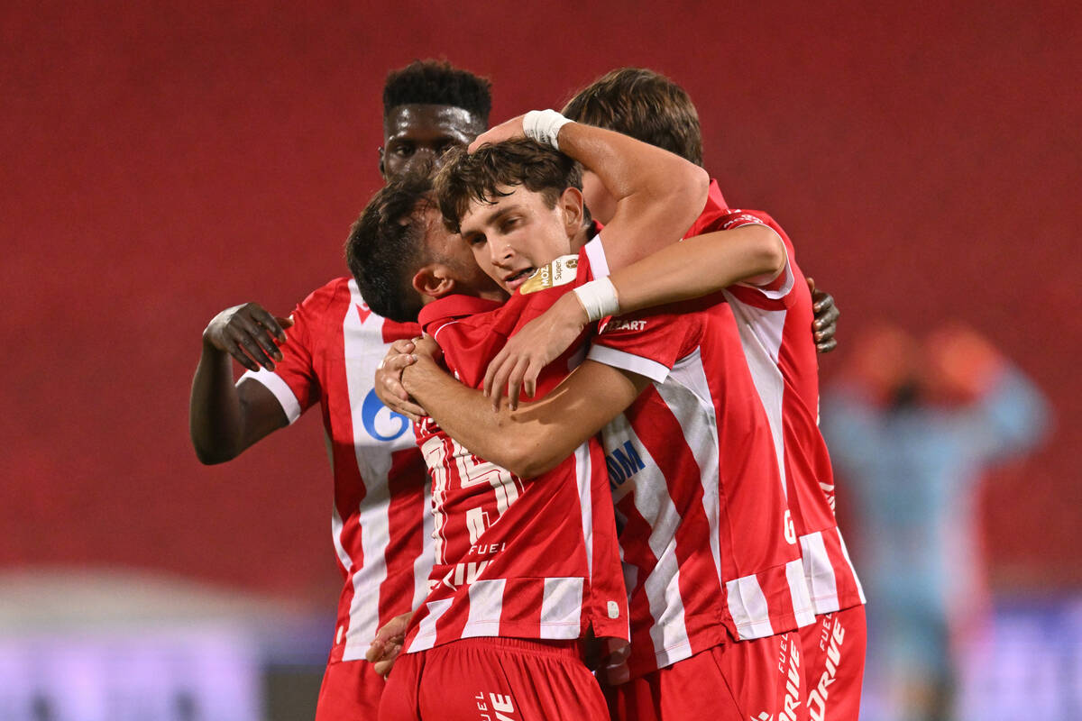 Kristijan Balov, fudbaler Crvene zvezde.