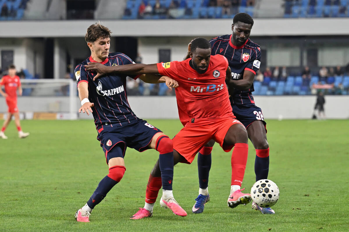 Kristijan Balov, fudbaler Crvene zvezde.