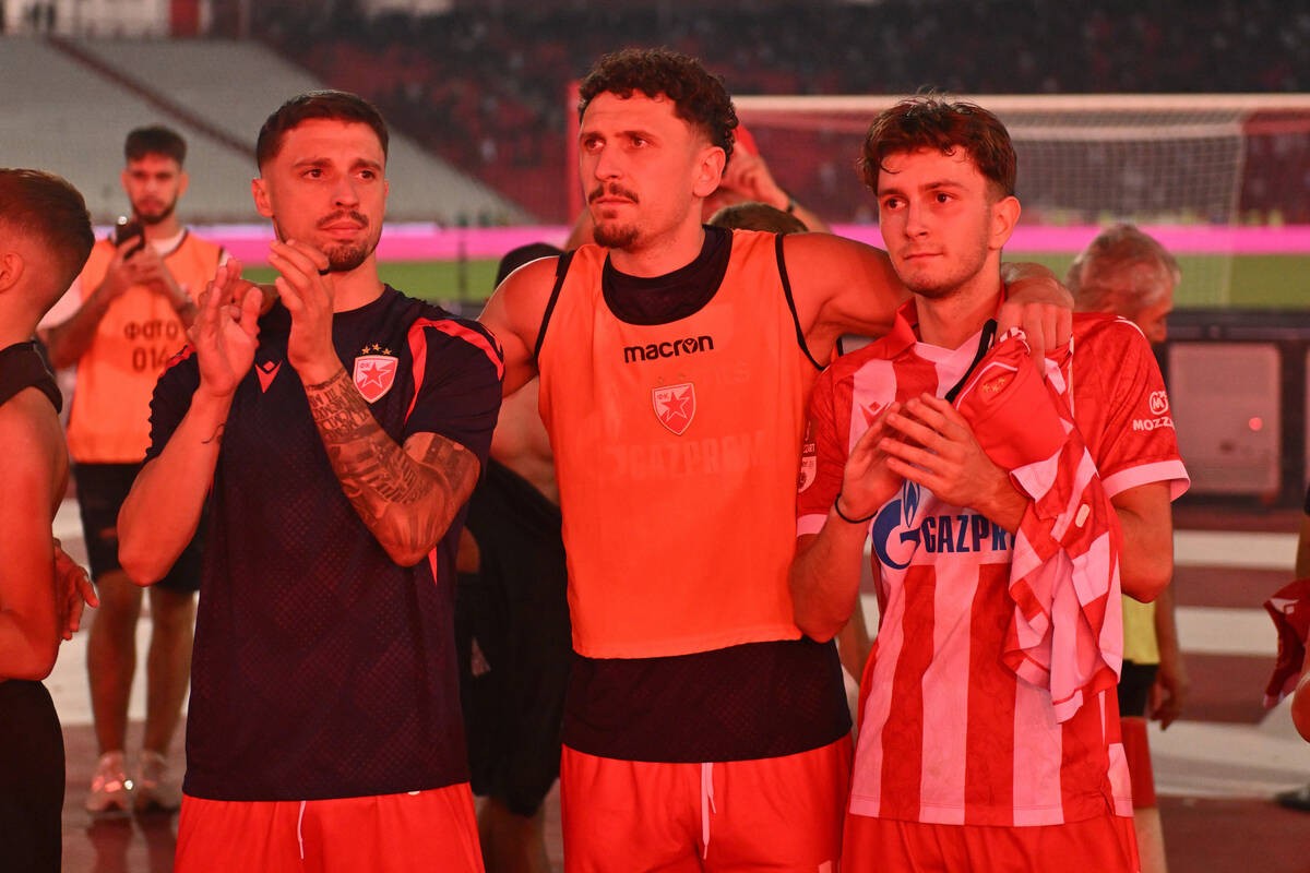 Kristijan Balov, fudbaler Crvene zvezde.