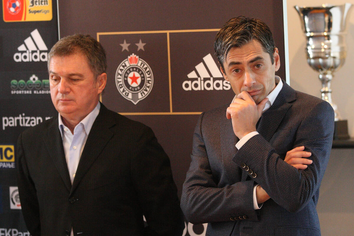 DRagan Ćirić, bivši sportski direktor Partizana.