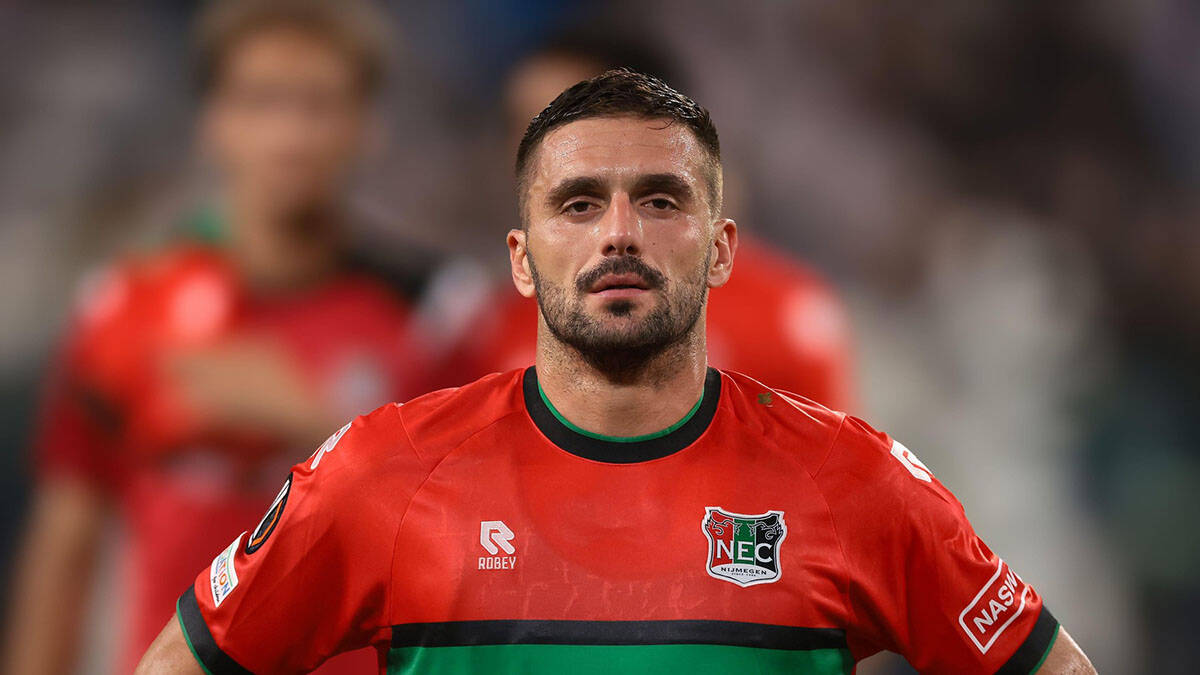Dušan Tadić u dresu NAK Najmegena u Holandiji
