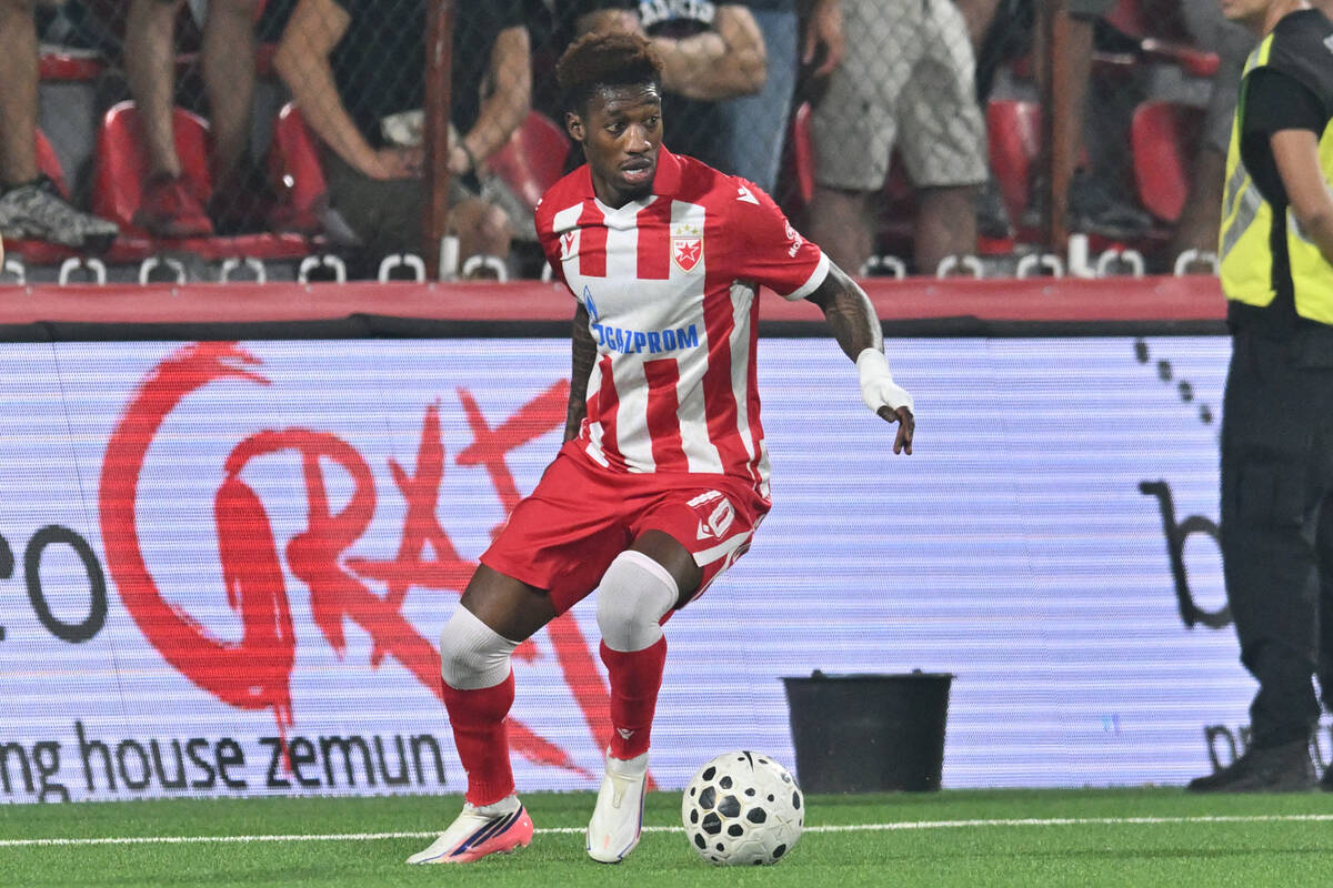Fudbaler Crvene zvezde Muhamed Čam Saračević.