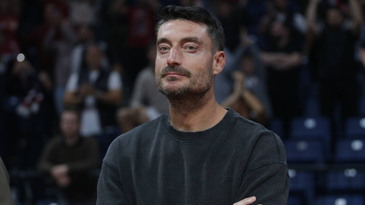 Albert Rijera na utakmici Zvezde u Areni