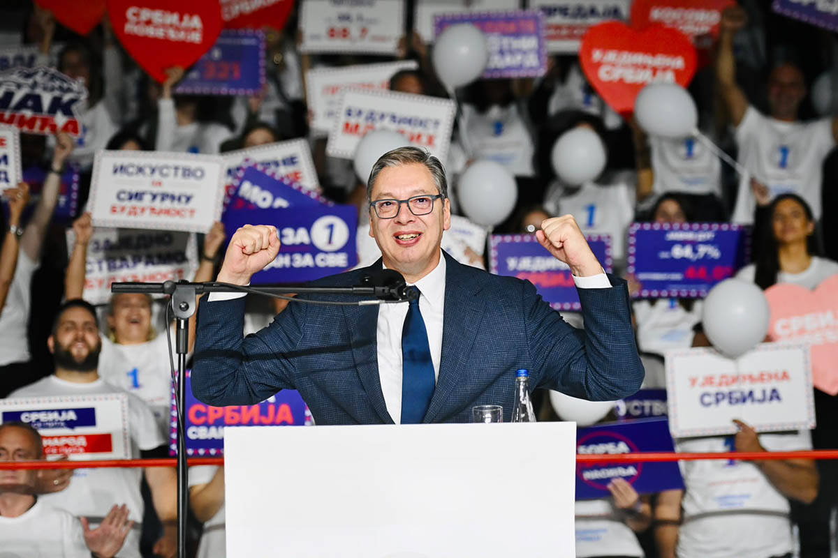 Skup liste Ujedinjena Srbija u Čačku, Aleksandar Vučić13.jpg