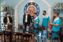 grad subotica gradonačeknik bakić i sportski savez podrzavaju fudbalske klubve