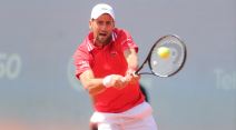 novak djokovic aleks molcan dragan bjelogrlic na mecu