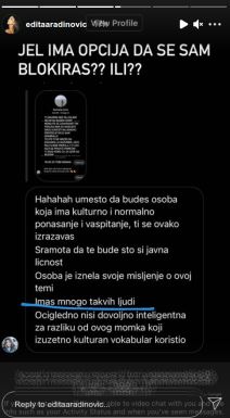 edita aradinovic gola prozivke