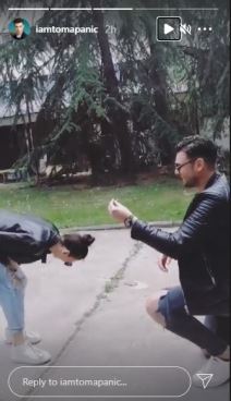 nadezda biljic toma panic zaprosio je prsten veridba 