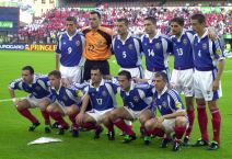 Piksi i Boškov u reprezentaciji Jugoslavije na EURO 2000