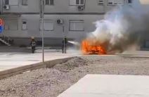 zapalio se automobil crna gora 