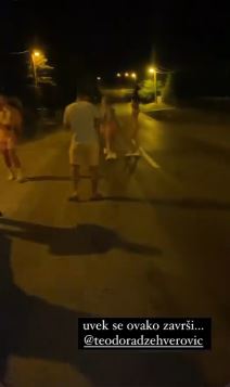 teodora dzehverovic policija snimak