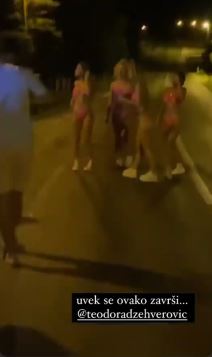 teodora dzehverovic policija snimak