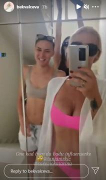 natasa bekvalac u bikiniju