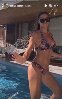 sanja kuzet seksi ples u bikiniju