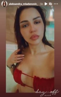 Aleksandra Mladenović vrcka u tangama