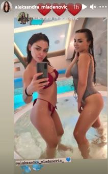 Aleksandra Mladenović vrcka u tangama