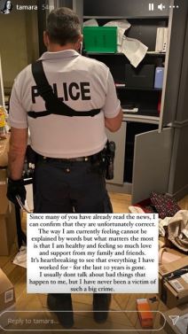 Tamara Kalinić objavila slike opljačkanog stana