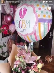 mia borisavljevic izasla iz porodilista