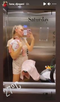 Luna objavila snimak Marka i ćerke