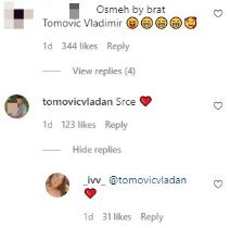 Prepiska Ivane Aleksić i brata Vladimira Tomovića