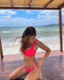 Kristijan Vijeri bivša verenica glumica Elizabeta Kanalis gola na krovu