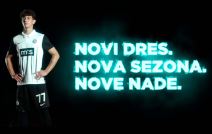 Partizan novi dres crno beli Nemanja Jović video