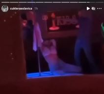 Slavica Ćukteraš igra oko šipke