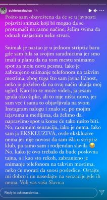 Slavica Ćukteraš igra oko šipke