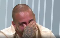 Vuk Mob plače uživo u programu