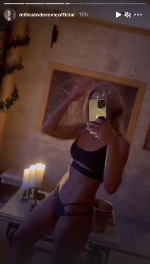 Milica Todorović bez šminke