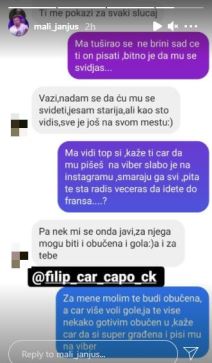 Janjuš dobio slike u donjem vešu