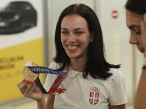 Milica Mandić, Tijana Bogdanović, Doček, Tokyo 2020 (4)