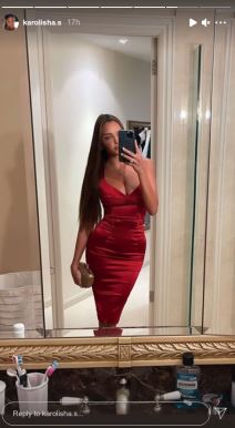 Karolina Sevastjonova objavila sliku u tangama