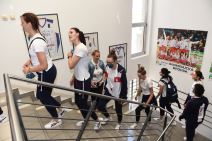 Košarkašice doček (4)