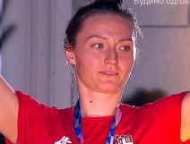 Doček vaterpolista posle Olimpijskih igara na balkonu